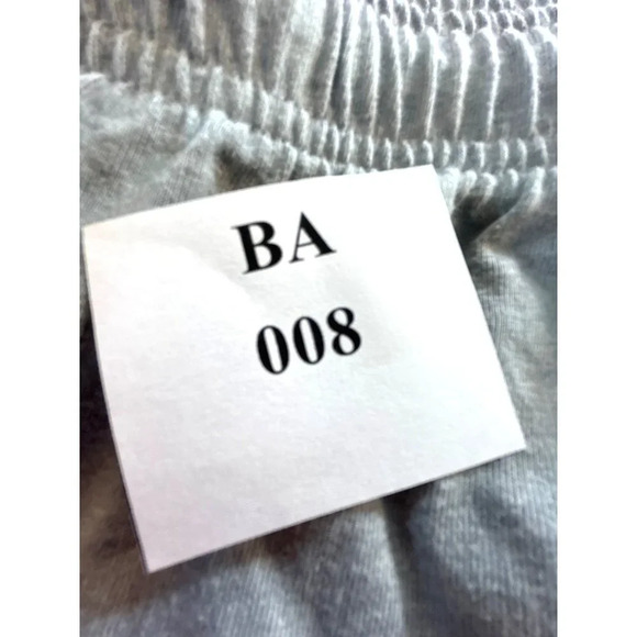 Reebok Womens Athletic Gym Shorts Gray Logo Size M - Picture 5 of 5